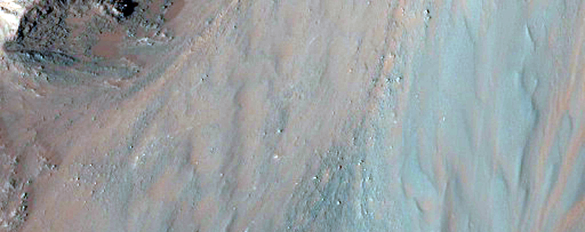 Ridge in Coprates Chasma