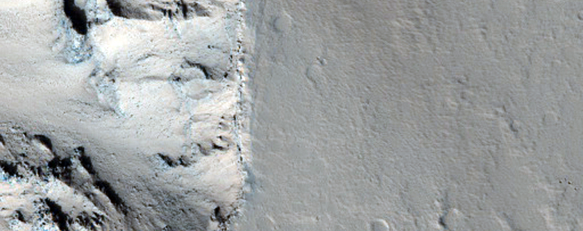 Pits Near Elysium Mons