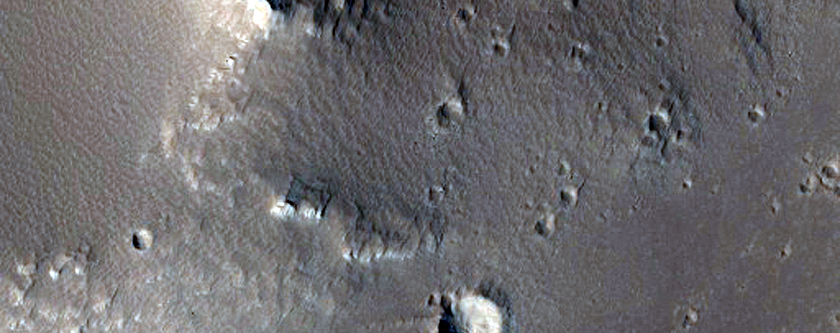 Cone North of Tithonium Chasma