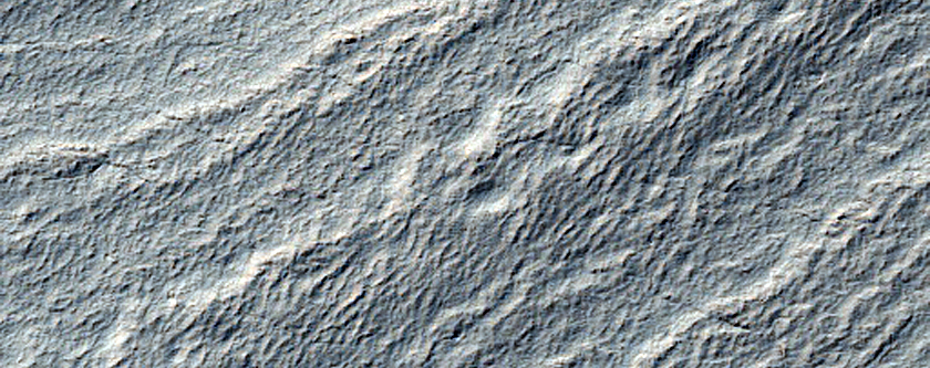 Exposure of South Polar Layered Deposits