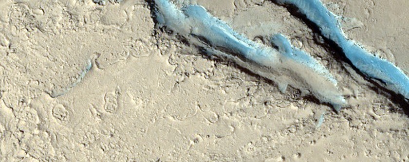 Floor of Athabasca Valles