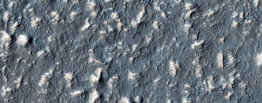 Lobate Deposit Near Reull Vallis