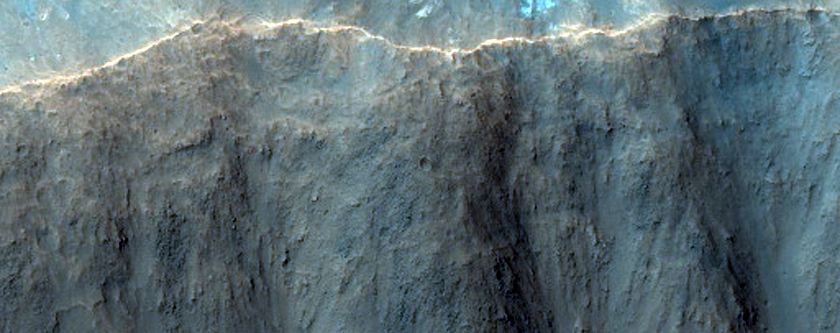 Possible Phyllosilicates Detected in Tyrrhena Terra
