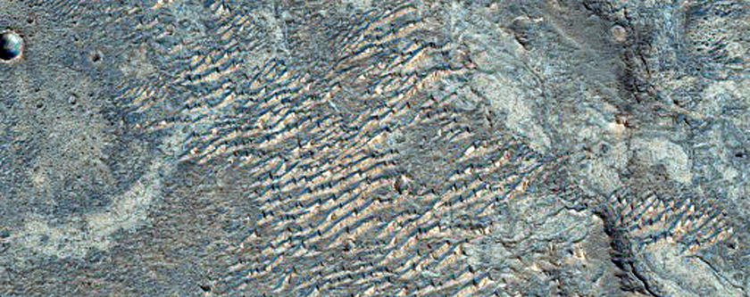 Hydrated Silica South of Melas Chasma