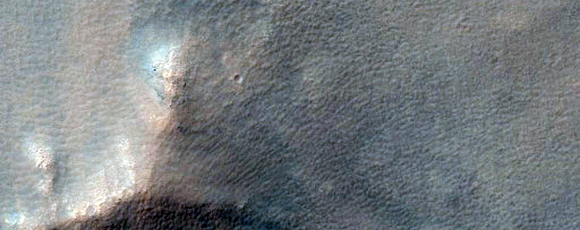 Well-Preserved 8 Kilometer Diameter Crater