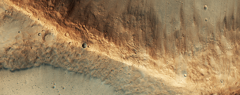 Possible Olivine Detected North of Graff Crater