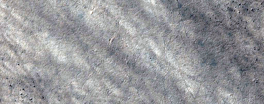 Small Degraded Crater