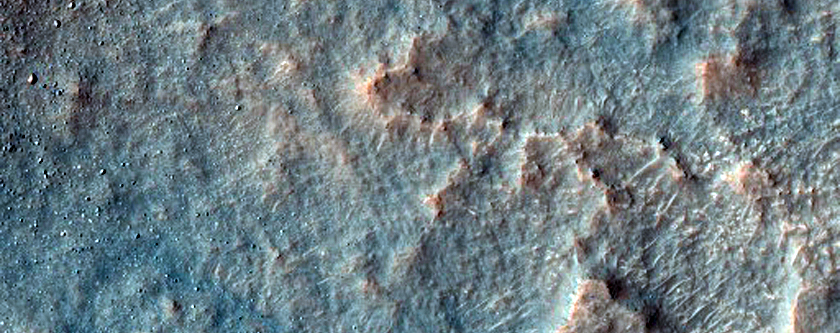 Very Fresh Small Impact Crater