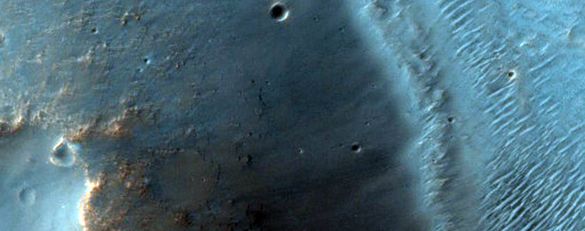 Terraced Double Crater in Margaritifer Sinus