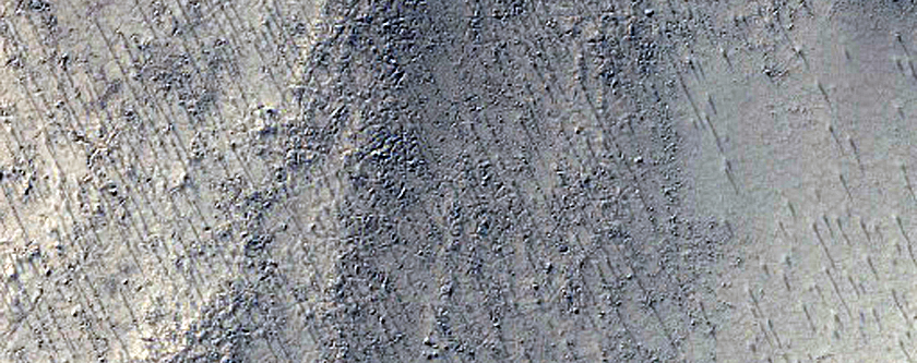 Ragged Edge of Polar Layered Deposits
