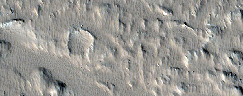 Candidate Fresh Impact Site Formed between October 2005 and January 2009