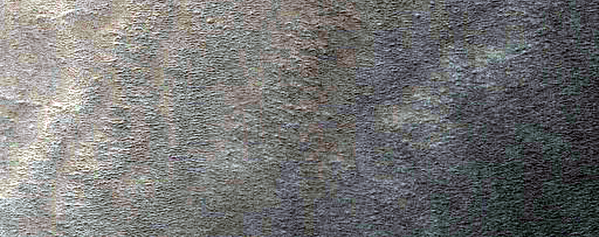 South Polar Ridge and Scarp