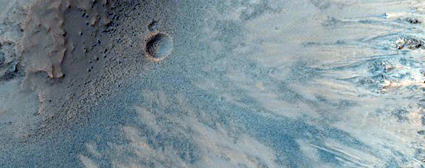 Fresh 5-Kilometer Diameter Rayed Crater