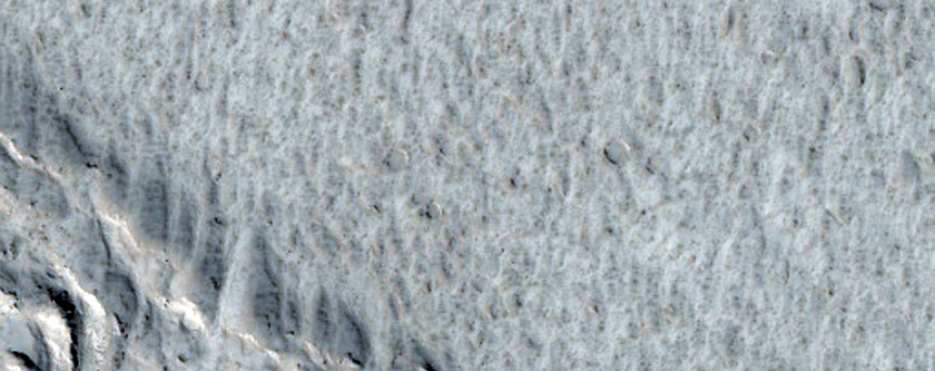 Apparent Lava Flow Contact