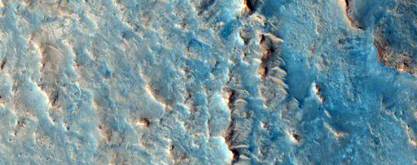 Phyllosilicates Identified Distal to Fan