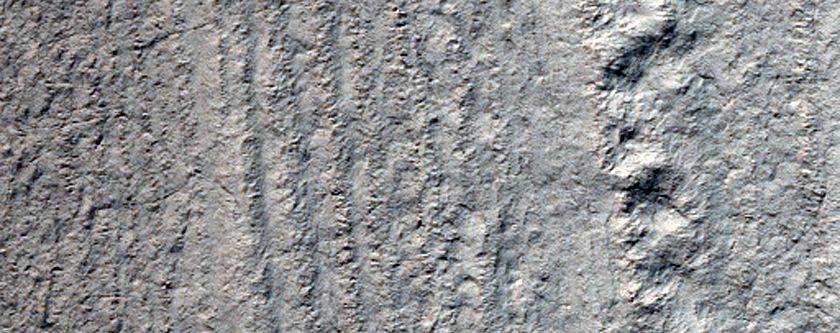 South Polar Layered Deposits Exposed in Chasma Australe Wall
