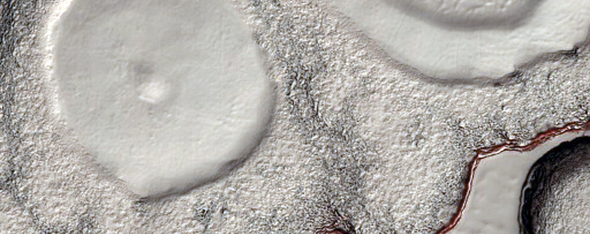 South Polar Residual Cap Monitoring - Rare Stratigraphic Contact