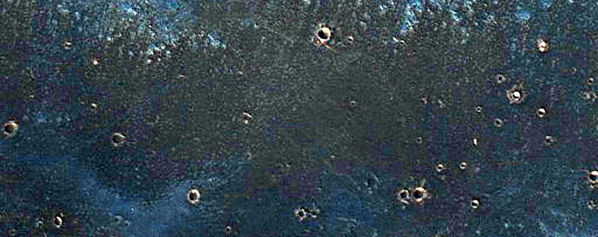 Small Volcano in Syria Planum