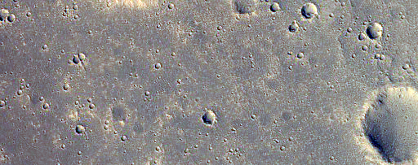 Ridge on Lunae Planum