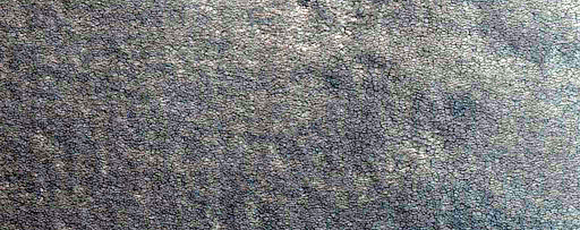 Crater with Possible Ice Exposure