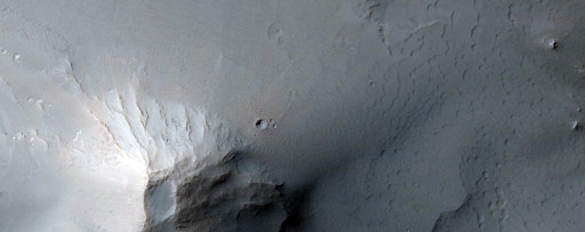 Central Uplift of a Large Crater