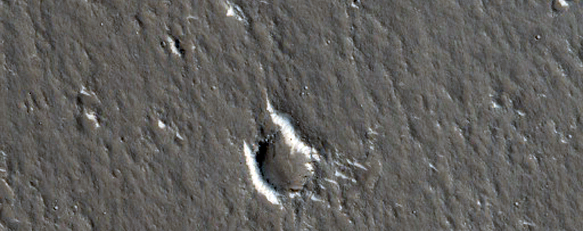Secondary Craters from Bacolor Crater