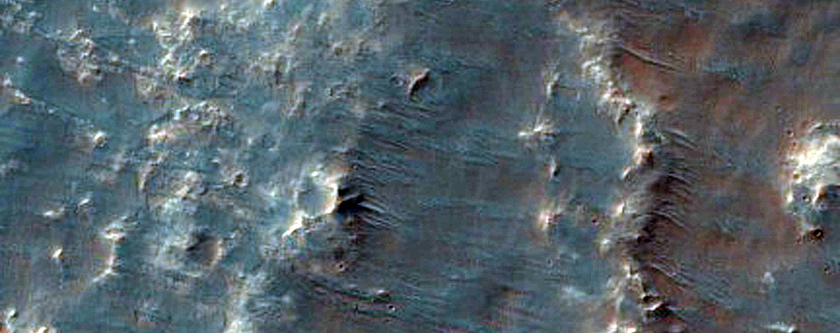 Uzboi Vallis Region