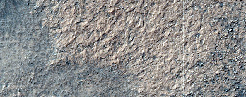 Patterned Outcrop in Hellas Planitia