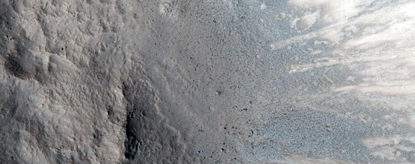 Well-Preserved 3-Kilometer Diameter Gullied Crater
