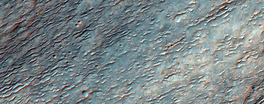 Terrain East of Kinkora Crater
