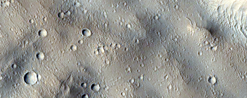 Edge of Olympus Mons Aureole