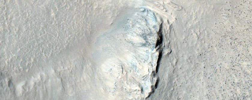 Fresh 8-Kilometer Diameter Impact Crater