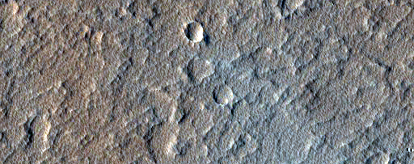 Terrain Near Elysium Mons