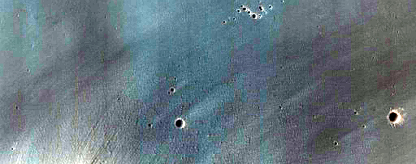 Intracrater Dunes in Mariner 9 DAS 9449589