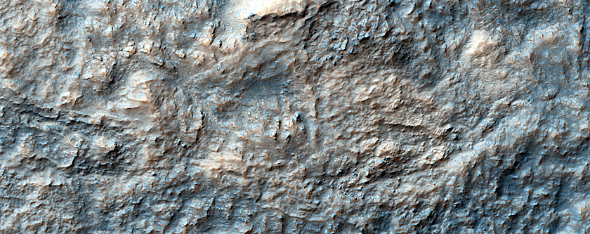 Layered Bedrock in Hellas Planitia