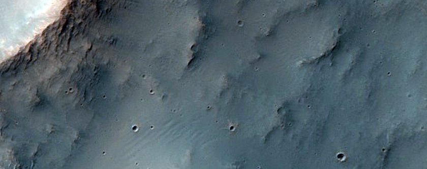 Possible Kaolinite in Terra Sirenum Crater Ejecta