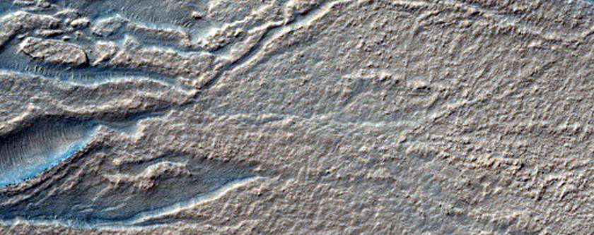 Complex Banded Terrain in Hellas Planitia