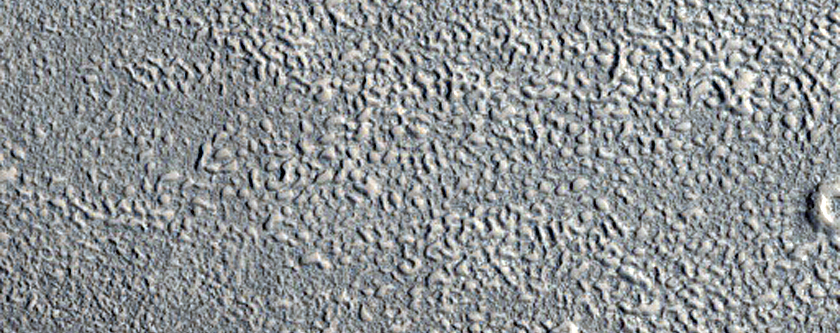 Northern Mid-Latitude Crater