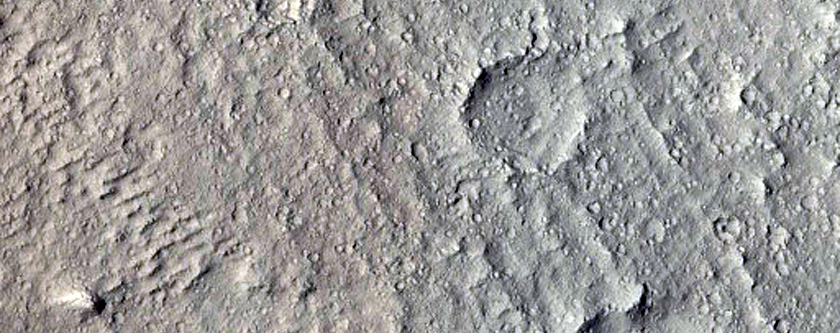 Inner Ring of Eddie Crater