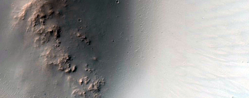 Clays in Noachis Terra Crater