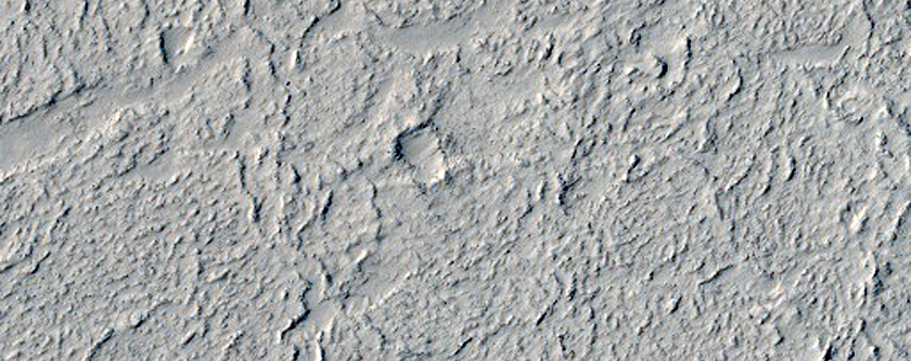 Proximal End of Marte Vallis System
