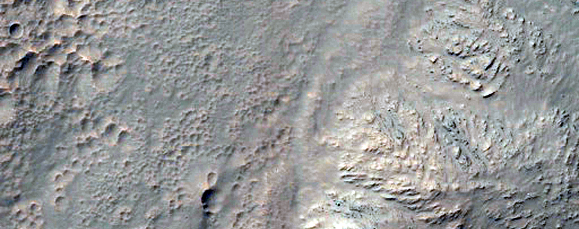 8-Kilometer Diameter Rayed Crater