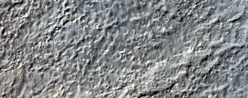 Gullied Crater Wall