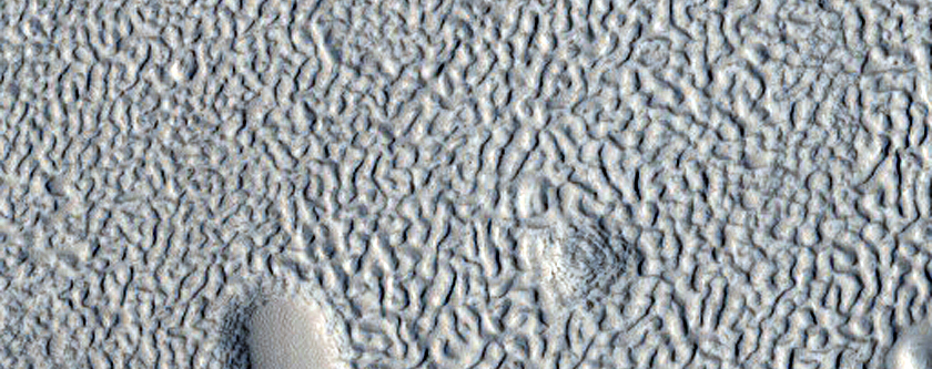 Northern Mid-Latitude Crater