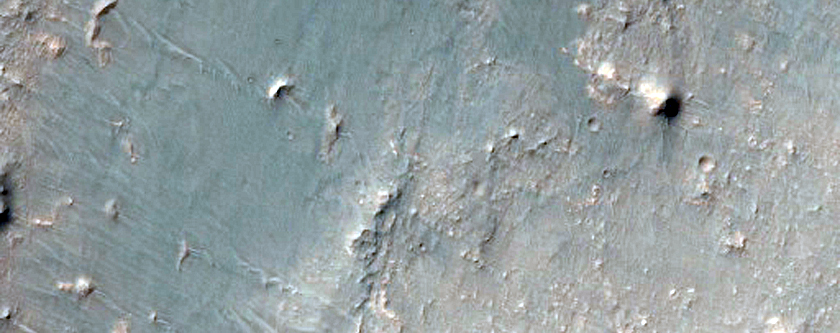 Potential MSL Landing Site in Eberswalde Crater