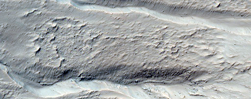 Gullied Crater Wall