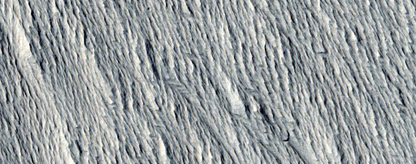Candidate Impact Site Formed Between August 2003 and April 2008