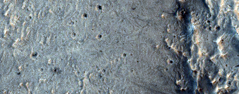 Layered Bedrock in Meridiani Region