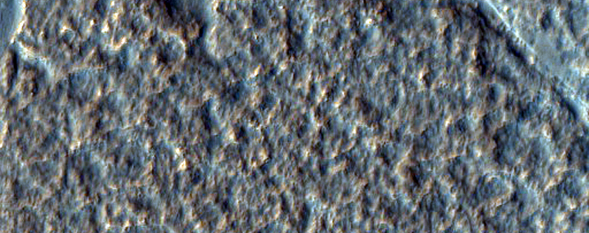 Young Fluvial Valleys on Floor of Lyot Crater