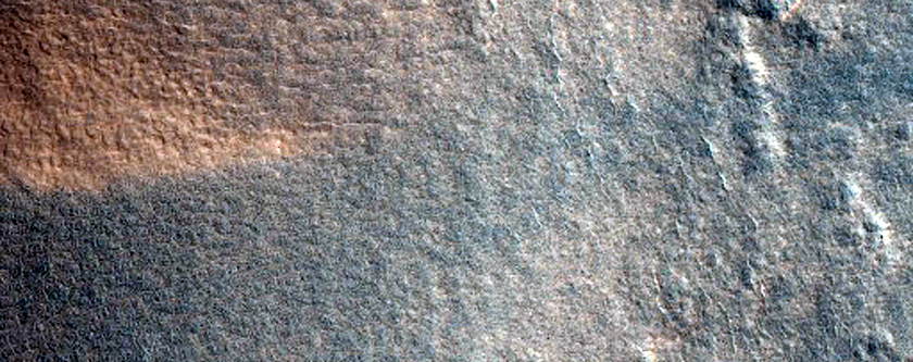 Gully Debris Aprons with Fine-Scale Texture